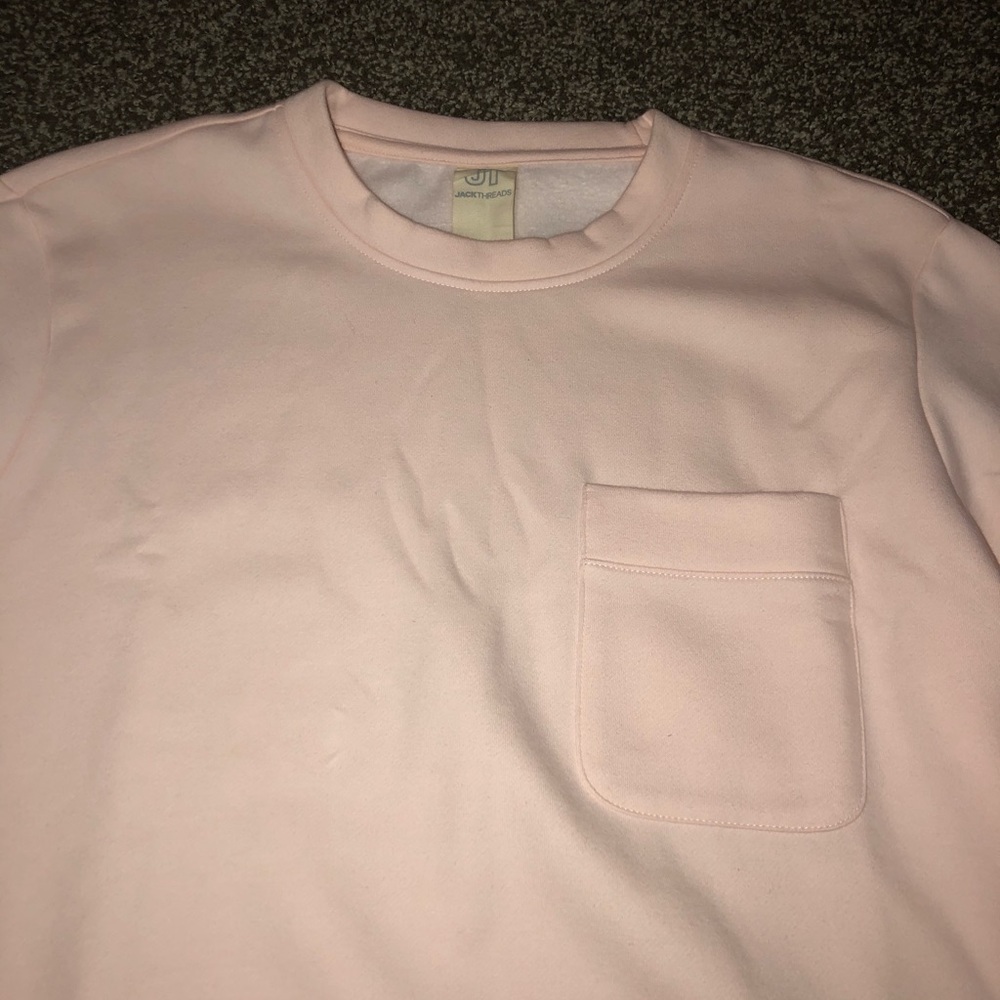 Jackthreads Dusty Pink Sweatshirt XL Brand New